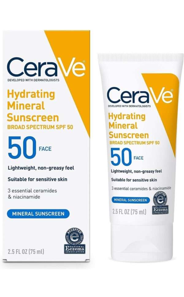 Cera Ve hydrating mineral sunscreen