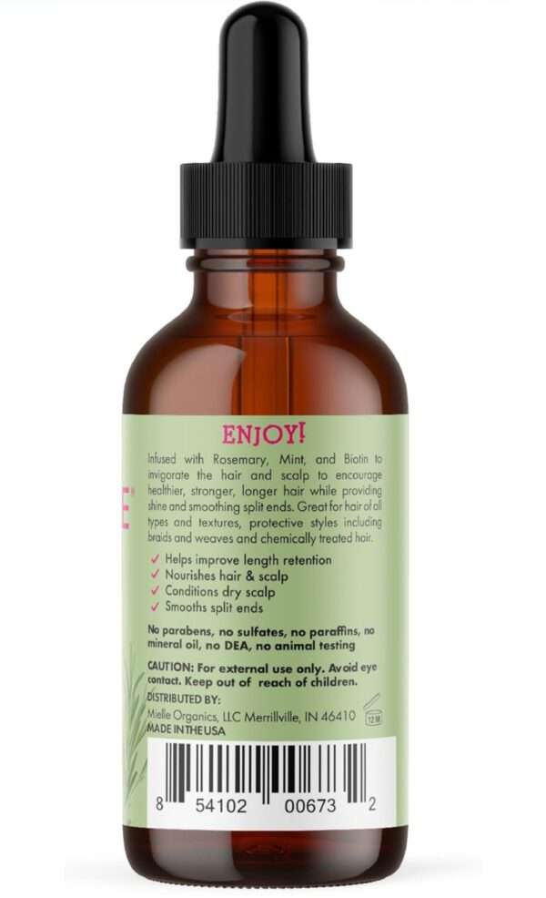 MIELLE Rosemary hair strengthening oil - Image 3
