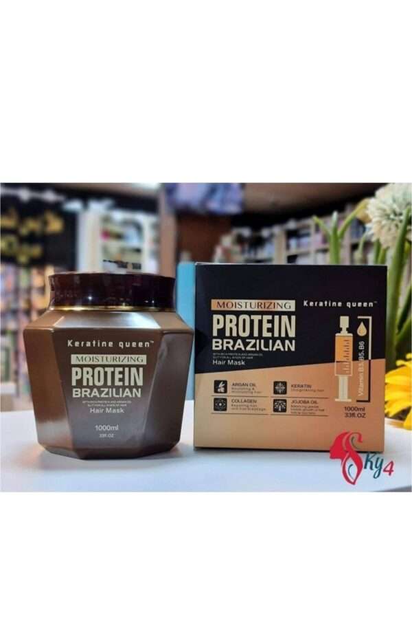 Moisturising protein Brazilian hair mask
