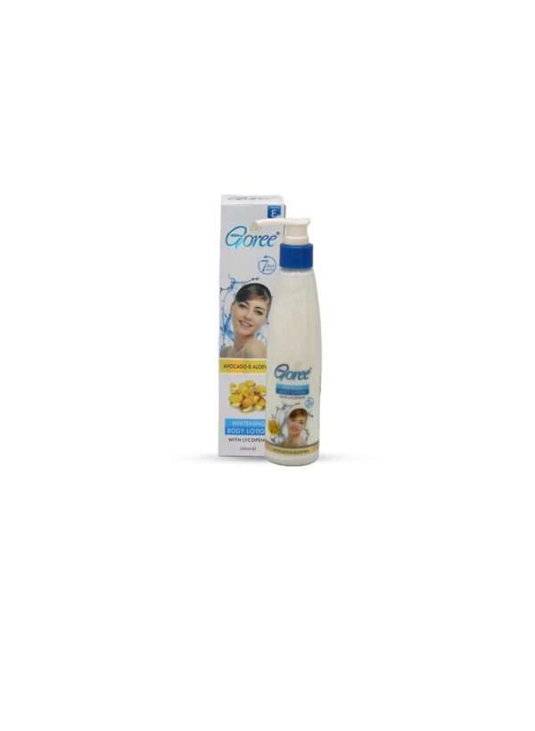 Goree whitening body lotion with aloe vera& avocado - Image 3