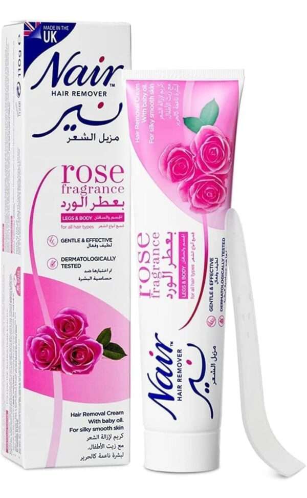 Nair rose fragrance hair removal cream