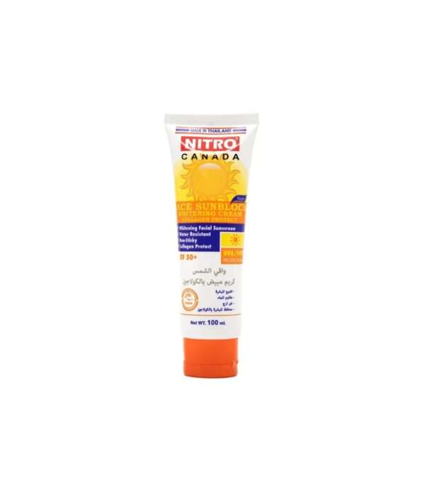 Nitro Canada sun protection whitening cream UVA+50