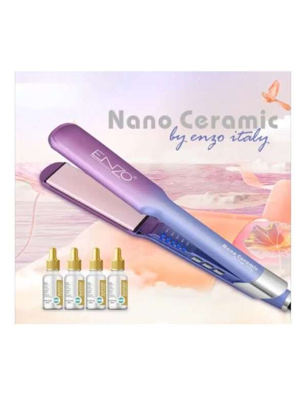 Nano ceramic by Enzo Italy professional hair straightener