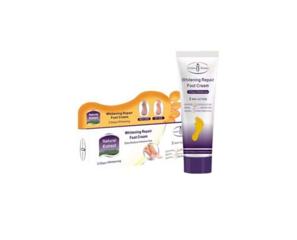 Natural extract whitening repair foot cream