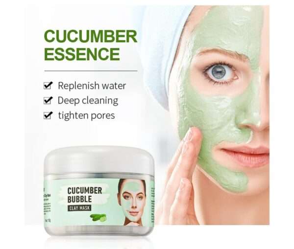 Sadoer cucumber bubble clay mask - Image 4